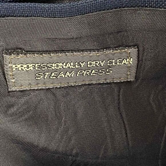 Vintage Levi Strauss Blazer Jacket Mens Sz 44R USA Made Blue Gold Buttons - Picture 13 of 16